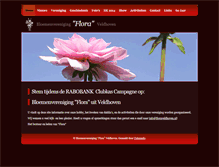 Tablet Screenshot of floraveldhoven.nl